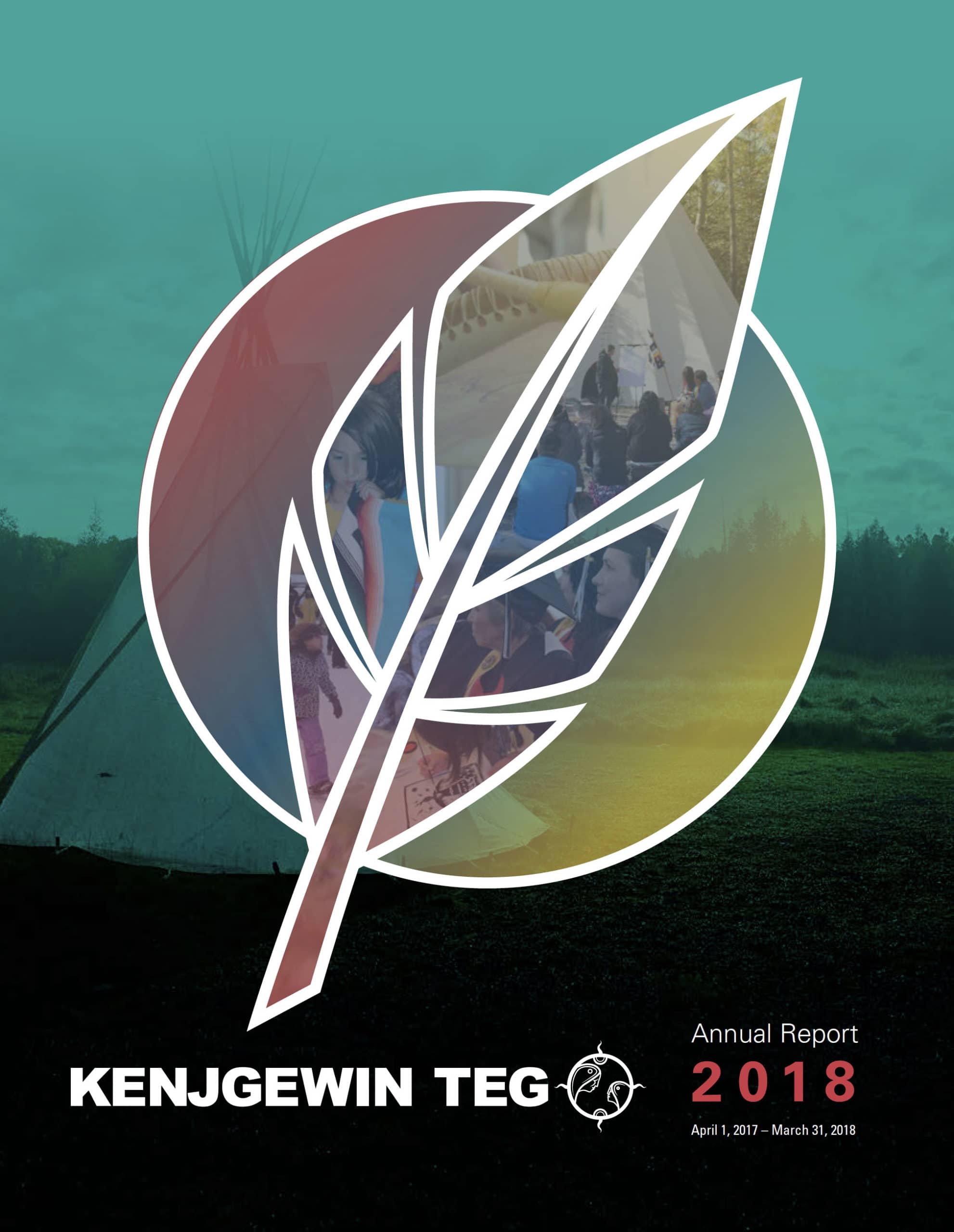 Kenjgewin Teg Annual Report 2018 cover